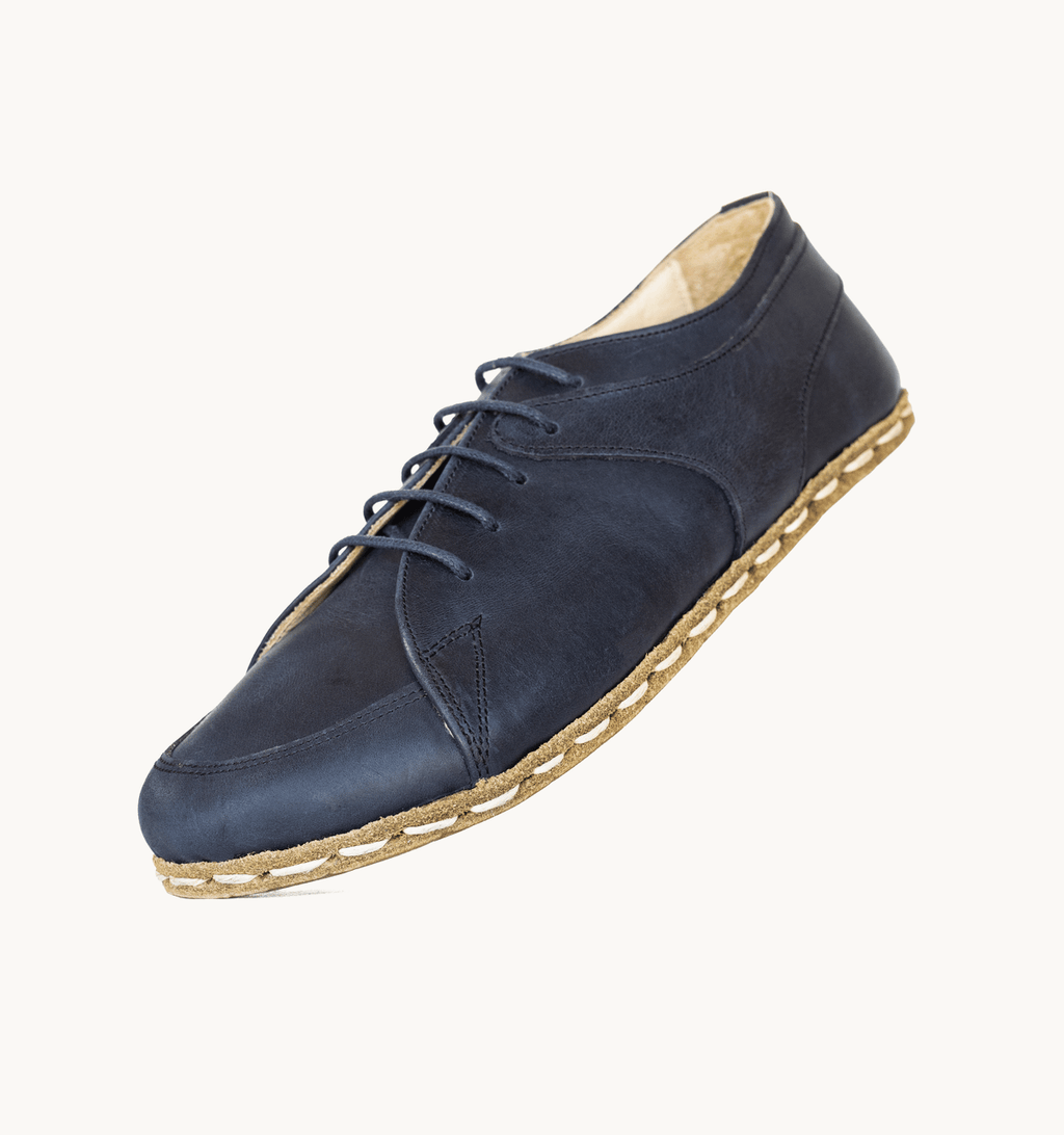 Women's Barefoot Leather Sneaker — Ocean-3