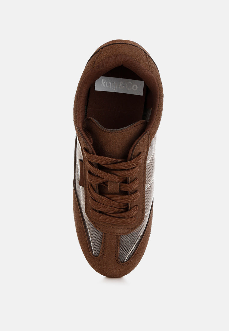 Milon Microfiber & Mesh Sneakers-3
