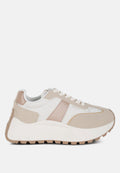 Squeaker Chunky Anti-Skid Lace-Up Sneakers-0