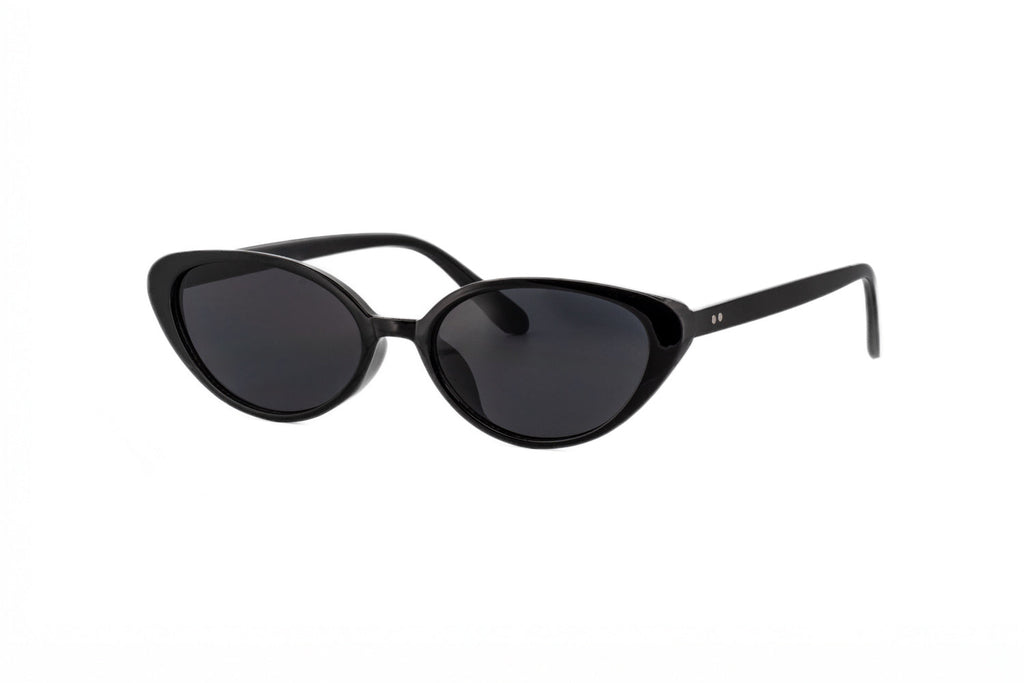 Boléro Cruz — Retro Slim Cat-Eye Sunglasses-0