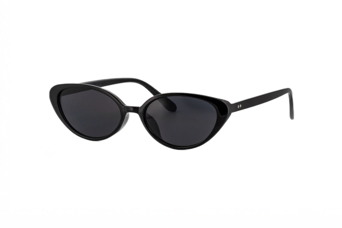 Boléro Cruz — Retro Slim Cat-Eye Sunglasses-0