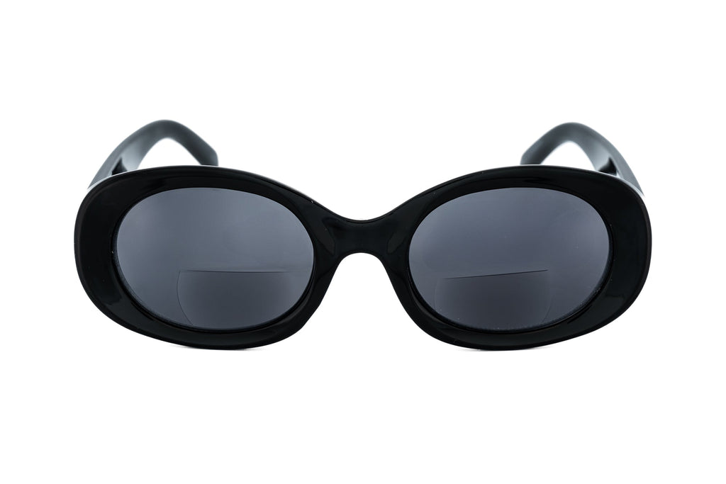 Boléro Orlena — Retro Oval Bifocal Sun Readers-1