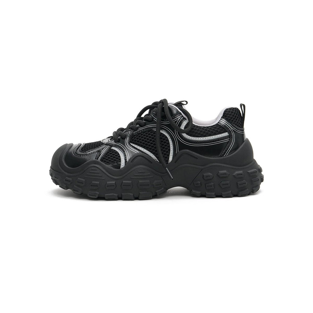 Women's Chunky Breathable Running Shoes – Wavy All-Terrain Trainers-0