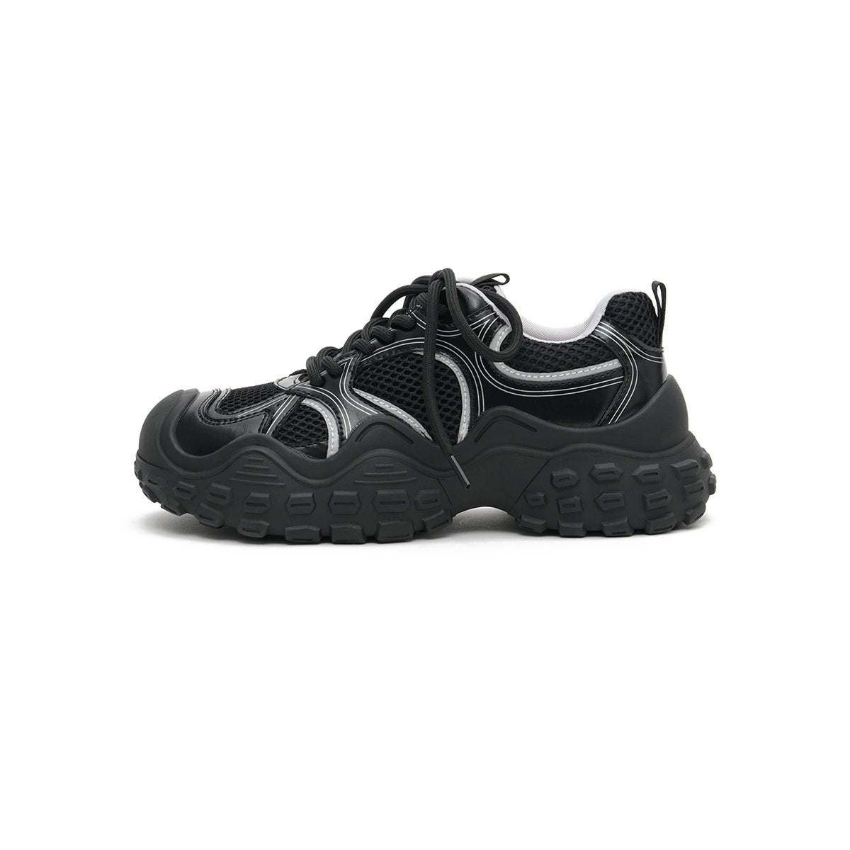 Women's Chunky Breathable Running Shoes – Wavy All-Terrain Trainers-0