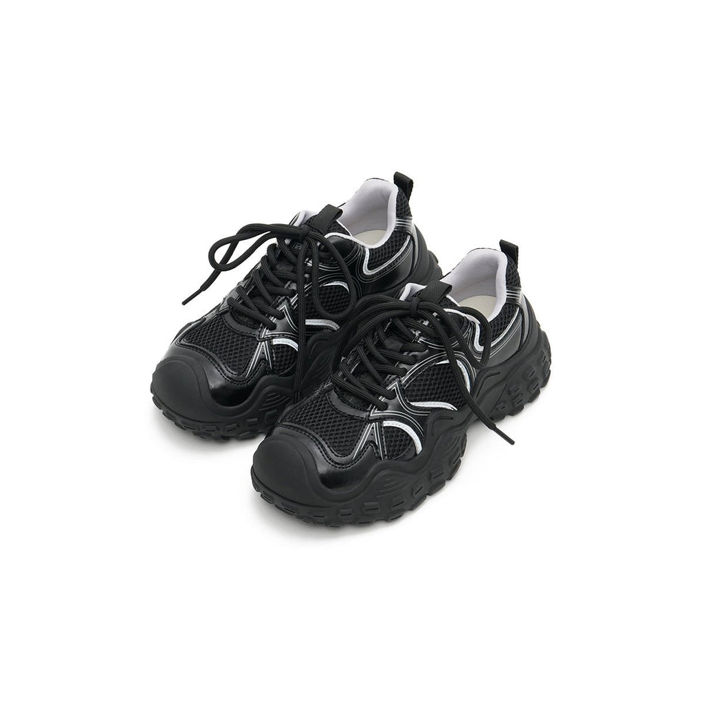 Women's Chunky Breathable Running Shoes – Wavy All-Terrain Trainers-1