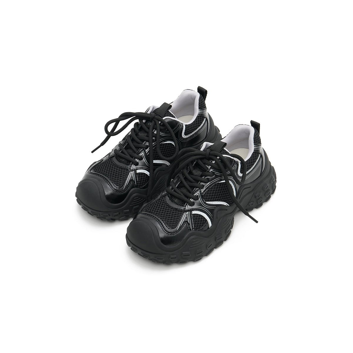 Women's Chunky Breathable Running Shoes – Wavy All-Terrain Trainers-1