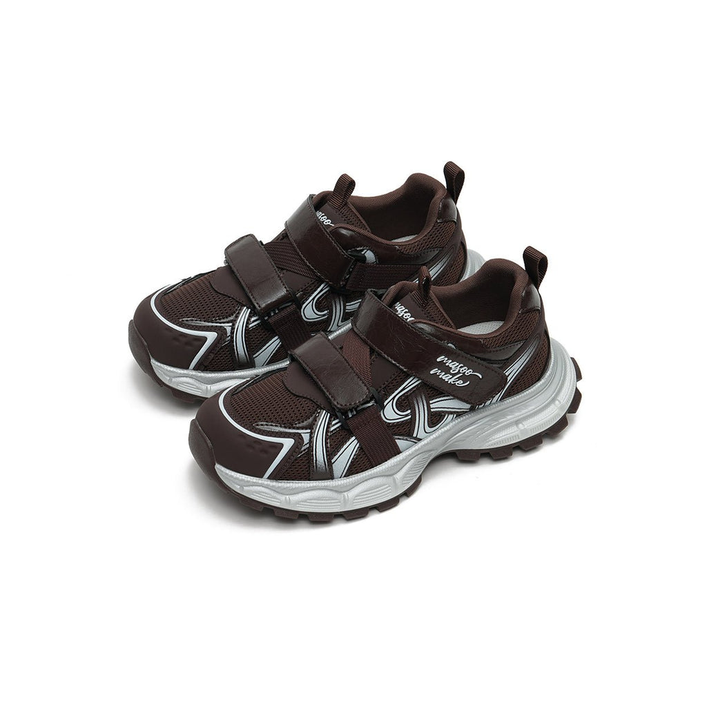 Women's Velcro Mesh Chunky Dad Sneakers – Y2K Platform Trail Shoes-1