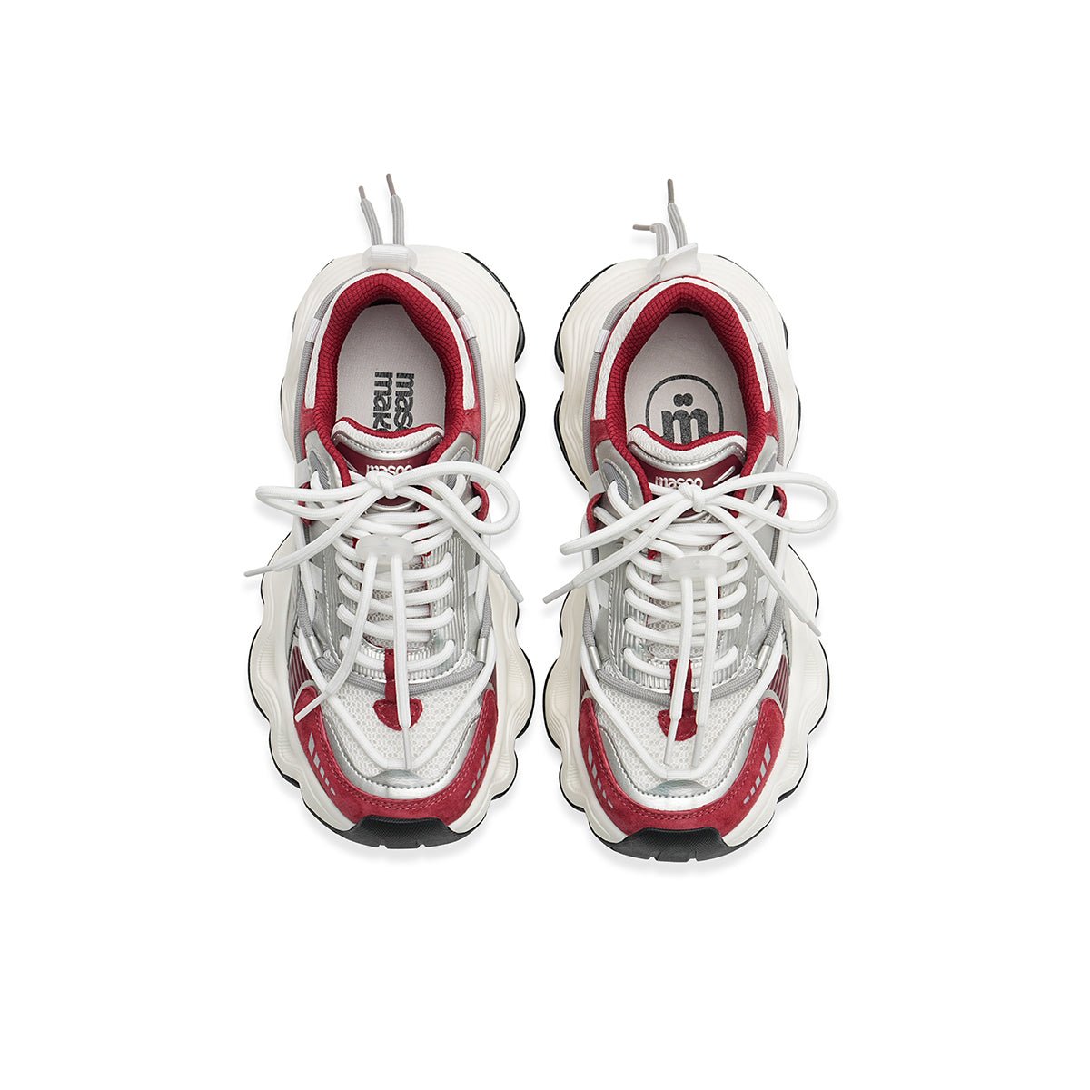 Women's Wave Platform Sports Sneakers – Breathable Chunky Trainers-2