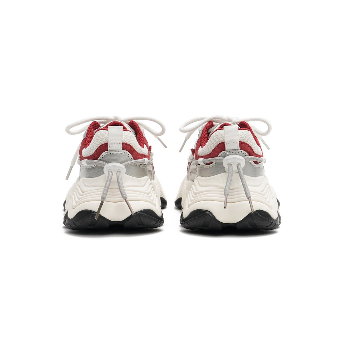 Women's Wave Platform Sports Sneakers – Breathable Chunky Trainers-3